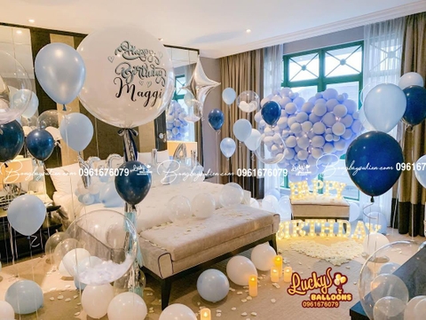 Ý Tưởng Trang Trí Sinh Nhật Người Lớn Bằng Bóng Bay
