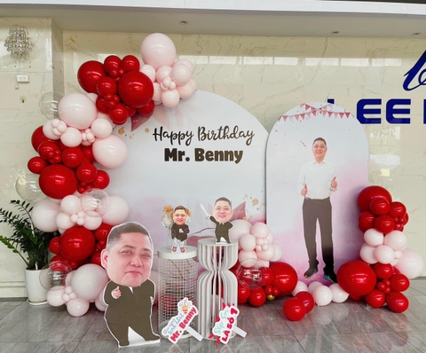 Ý Tưởng Trang Trí Sinh Nhật Sếp Độc Đáo 2