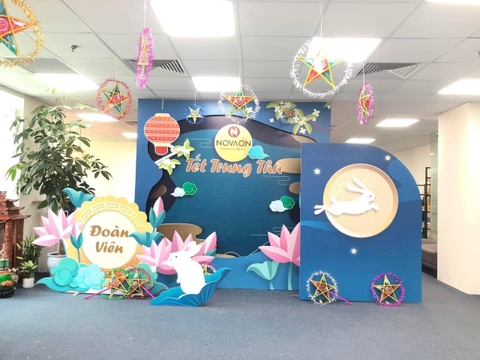 Ý Tưởng Trang Trí Trung Thu Cho Văn Phòng 09