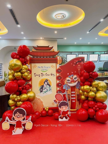 Ý Tưởng Trang Trí Trung Thu Sáng Tạo Đẹp 01