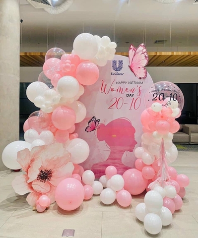 Ý tưởng trang trí văn phòng ngày 20/10 1