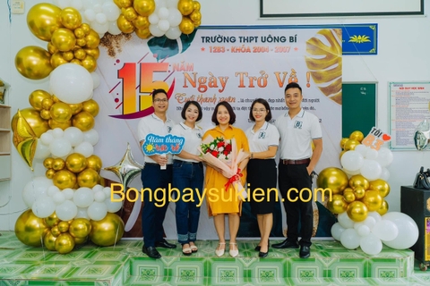 Mẫu trang trí họp lớp đẹp tại Hà Nội