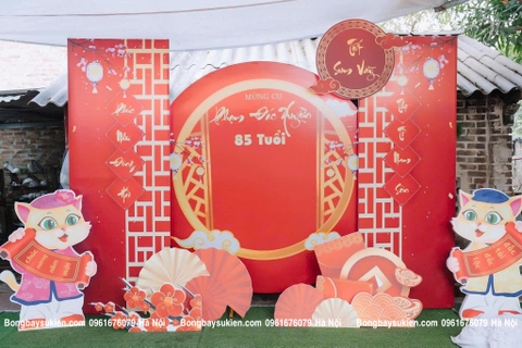 Dịch Vụ Trang Trí Lễ Mừng Thọ Người Cao Tuổi Tại Hà Nội