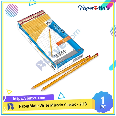 Bút Chì Gỗ Paper Mate Mirado Classic – Thân Màu Vàng