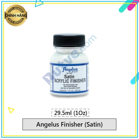 Dung dịch phủ bảo vệ màu Angelus Finisher Satin (Ít bóng) – 29.5ml (1Oz)