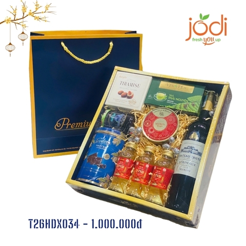 T26HDX034 - Giỏ Quà Tết 2026