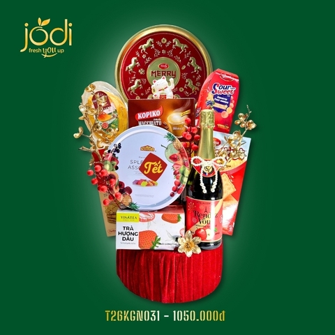 T26KGT031- Giỏ quà tết 2026