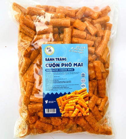 Bánh Tráng Trộn Cuộn Phô Mai Long An Cô Út 500Gam