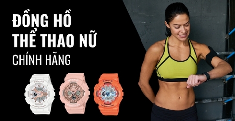 10 mẫu đồng hồ thể thao nữ chính hãng năng động cho chị em gymer