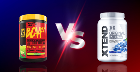 So sánh Mutant BCAA và Xtend BCAA? BCAA nào tốt hơn