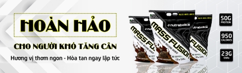 Sữa tăng cân mass fusion