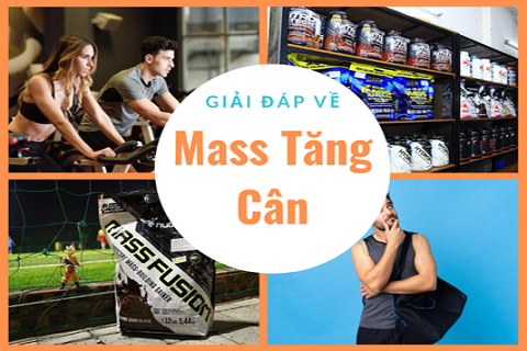 Giải đáp mọi thắc mắc của Gymer về Mass tăng cân