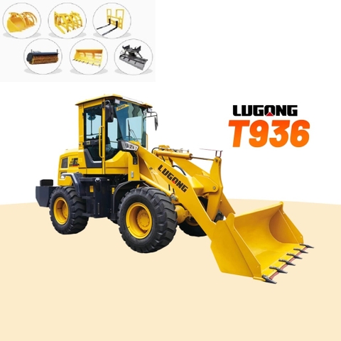 Máy Xúc Mini Lugong T936