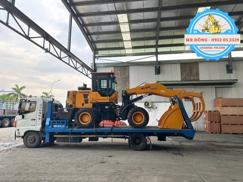 Máy Xúc Kẹp Gỗ Laigong WL928LA