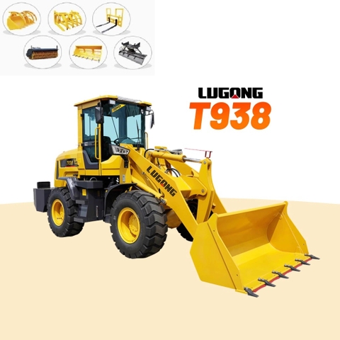 Máy Xúc Mini Lugong T938