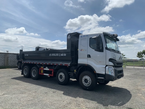 CHENGLONG H7 4 Chân Cầu Láp Thùng U 350HP