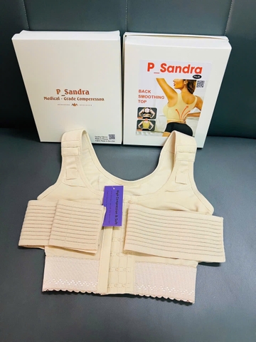 ÁO ĐỊNH HÌNH NGỰC ĐAI LIỀN P_Sandra PA36