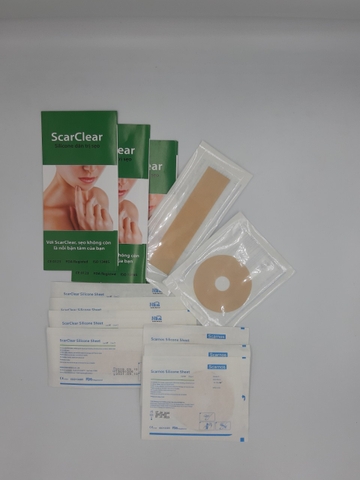 Miếng Dán Trị Sẹo ScarClear