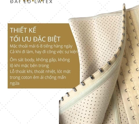 GEN NỊT BỤNG LATEX ITALY ( 25 XƯƠNG)- cao 25 27 29cm