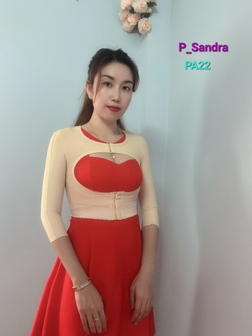 Áo Định Hình Giãm mỡ tay lưng P_Sandra ms: PA22