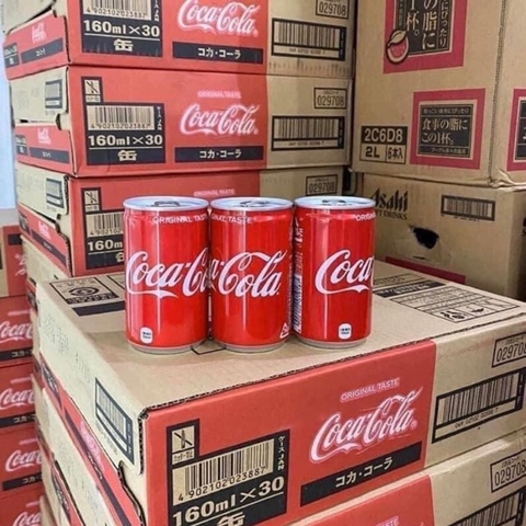 일본 콜라 미니캔 160ML Coca Cola Nhat lon mini