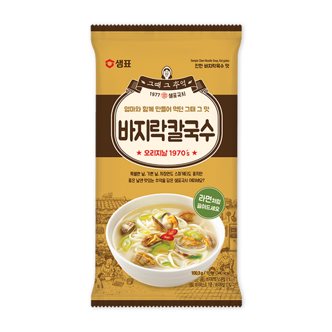 샘표 바지락 칼국수 103G SEMPIO My ngao soi to