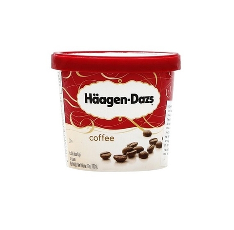 프랑스 하겐다즈 커피 미니컵 100ml HAAGEN-DAZS Kem ca phe hop mini