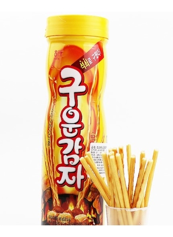 해태 구운감자 원통 108G Khoai tay nuong ong