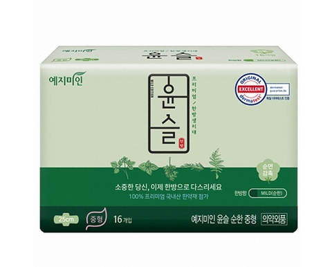 예지미인 순한 울날 중 16P Bang ve sinh 25cm