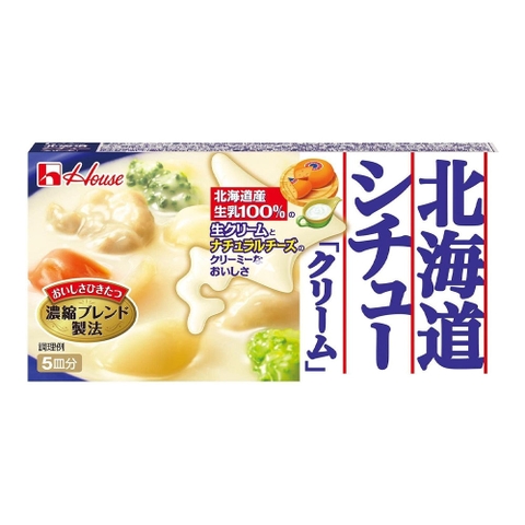 일본 하우스 북해도 크림 스튜 180G  Vien nau nuoc sup Hokkaido Stew Cream House