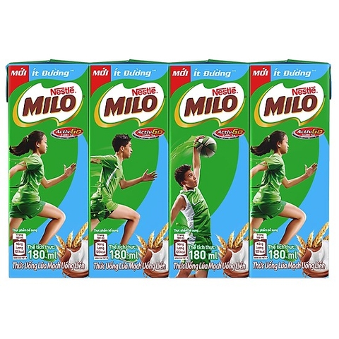 네슬레 마일로 저당 180ml NESLTE Milo it duong