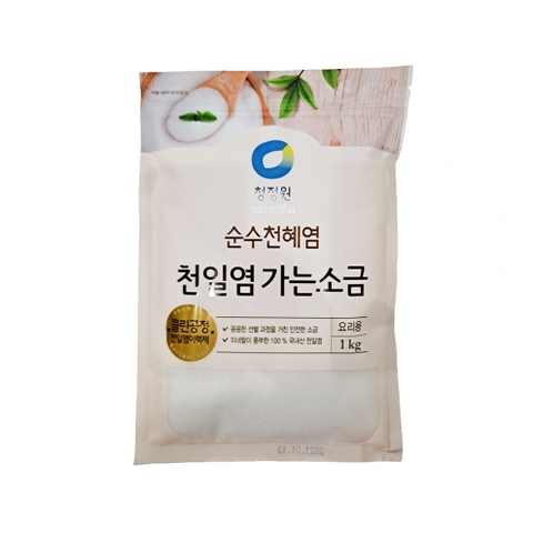 청정원 순수천혜염 굵은 소금 1KG CJW Muoi hat to