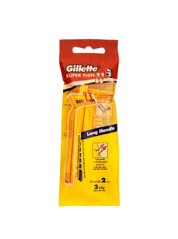 질레트 슈퍼 씬 일회용 2개입 P&G GILLETTE Dao can vang goi 2
