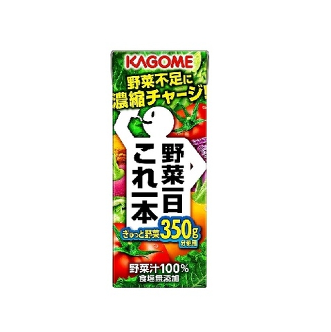 일본 카고메 야채 주스 200ml KAGOME Nuoc ep rau cu qua