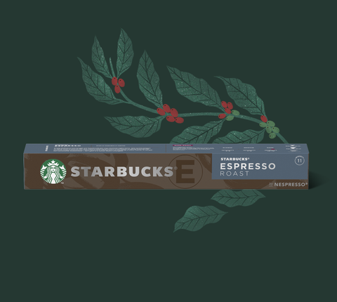 스위스 네스프레소 스타벅스 에스프레소 로스트 5.7g*10개입 NESTLE Nespresso Ca phe may starbucks espresso roast