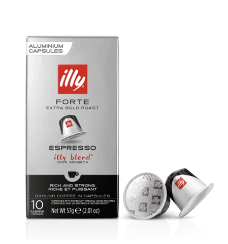 일리 포르테 에스프레소 10캡슐  ILLY Ca phe may Forte Extra Bold Roast