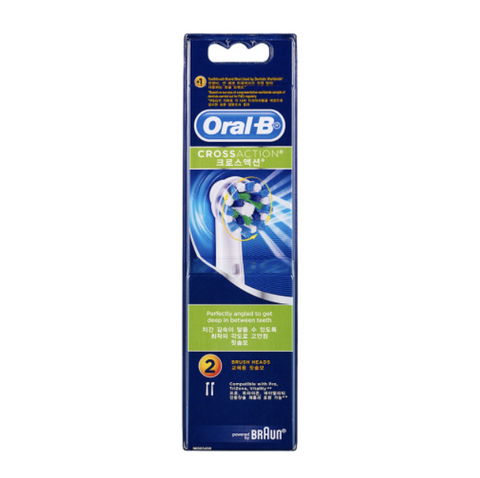 오랄비 전동칫솔 교체용 크로스액션  클린 (EB50-3) P&G ORAL-B Set dau thay ban chai tu dong precision clean 3 cai