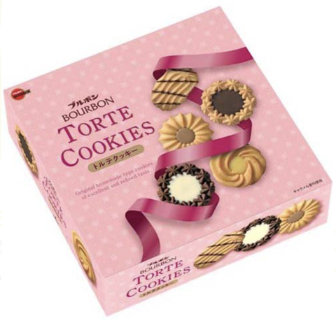 일본 버번 제과 토르트 쿠키 세트 310g Banh quy bo bounon hop hong