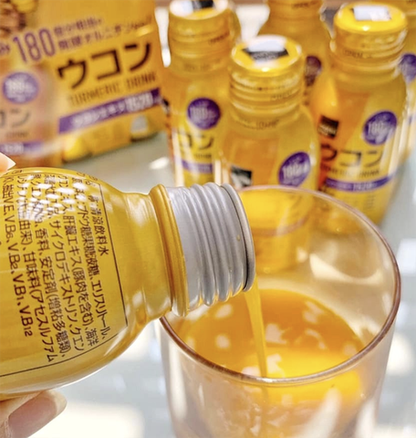 일본 마츠키요 강황 드링크 프리미엄 EX 100ml Nuoc nghe Nhat