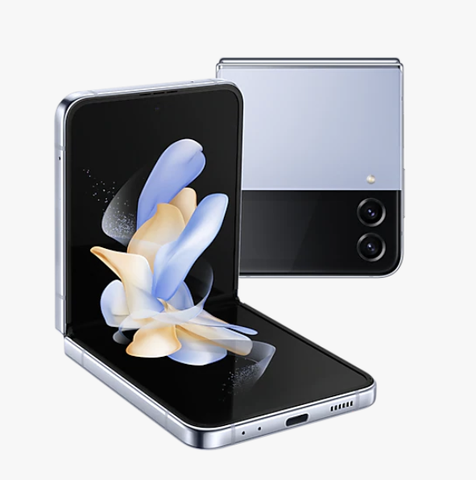 갤럭시 Z FLIP4 5G 128GB 블루 - 주문 완료 후 1~2일 후 배송 됩니다.