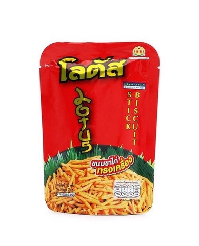 태국 로터스 스틱 비스킷 오리지널 25G LOTUS Banh que truyen thong