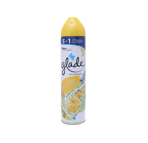 그레이드 실내 공기탈취제 방향제 상큼한레몬 스프레이형 280ml JS GLADE Xit phong huong chanh