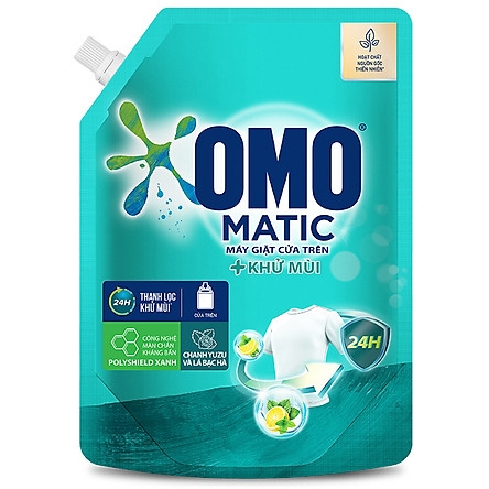 유니레버 오모 일반용 액체 세탁세제 2KG OMO nuoc giat cua tren khu mui hoi