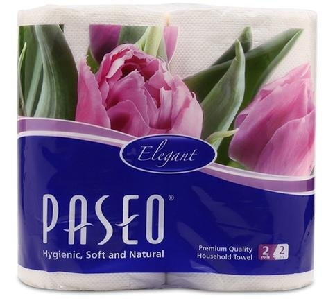 파세오 3겹 2개입 PASEO giay 3 lop 2 cuon hoa