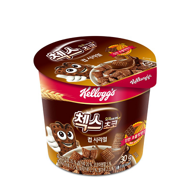 농심 켈로그 첵스 초코 컵 30g KELLOGG’S Ngu coc socola