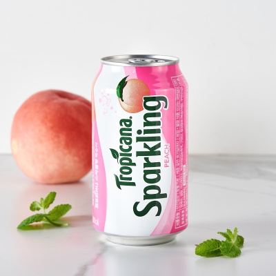 롯데 트로피카나복숭아 355ML LOTTE Nuoc Tropicana Sparkling Dao