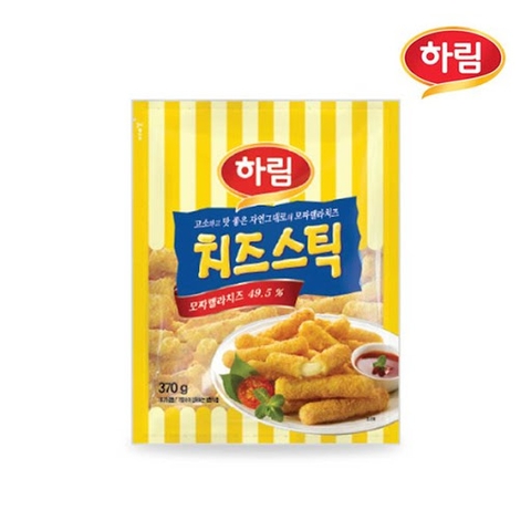 하림 치즈 스틱 370g HARIM Pho mai que