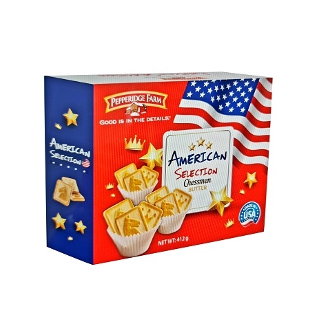 페퍼리지팜 아메리카 셀렉션 412G Pep Farm Banh quy hop American Selection
