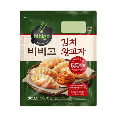 CJ 비비고 왕교자 김치 420g BBG Banh xep Kim Chi