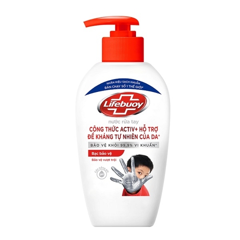 유니레버 라이브 포이 핸드 워시 450G LIFEBUOY Nuoc rua tay bac bao ve